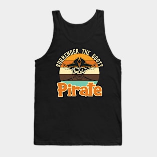 Surrender The Booty Pirate Tank Top